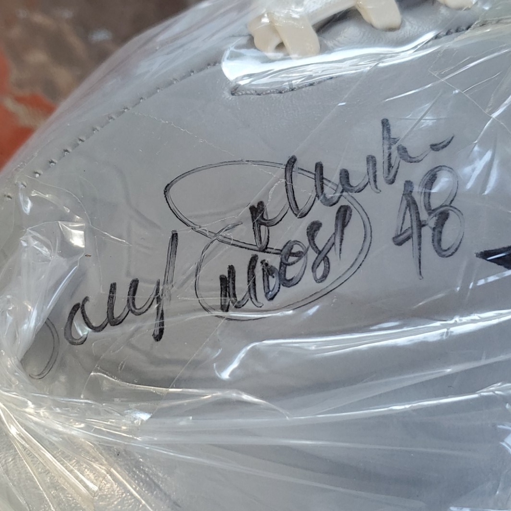 Dallas Cowboys Autographed Football. - Picture 2 of 4